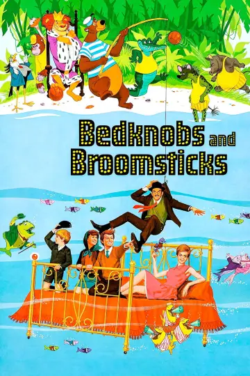 Poster to the movie "Bedknobs and Broomsticks" #945334