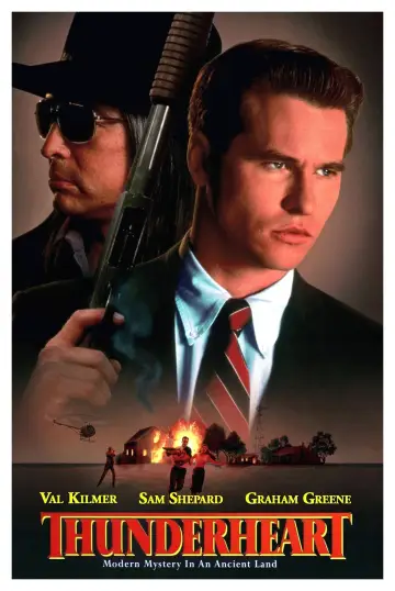 Poster to the movie "Thunderheart" #687233