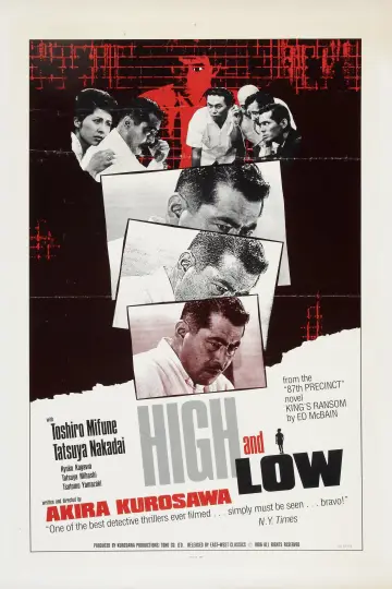 Poster to the movie "High and Low" #1737568