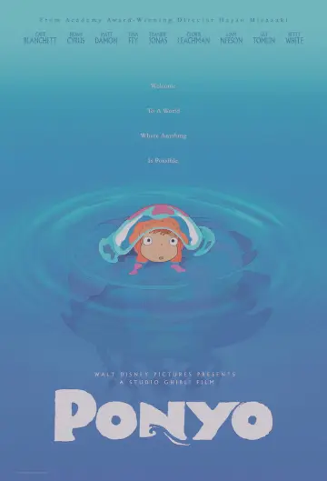 Poster to the movie "Ponyo" #754882