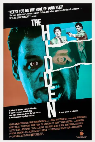Poster to the movie "The Hidden" #254452