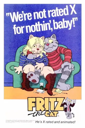 Poster to the movie "Fritz the Cat" #901402
