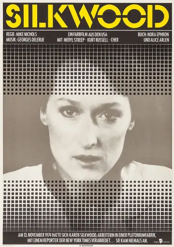 Poster to the movie "Silkwood" #1033716