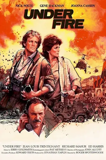 Poster to the movie "Under Fire" #1035890