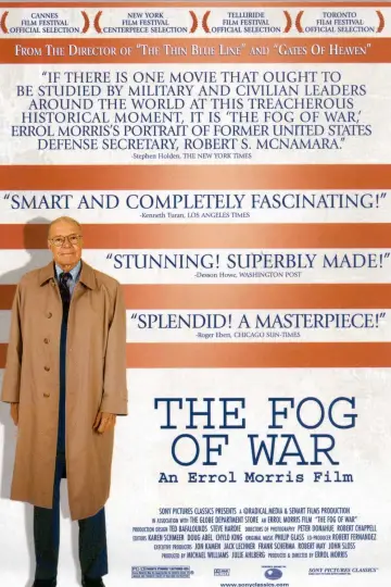 Poster to the movie "The Fog of War" #1853571