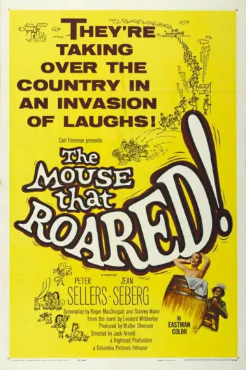 Poster to the movie "The Mouse That Roared" #1791964