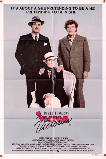 Poster to the movie "Victor/Victoria" #972832