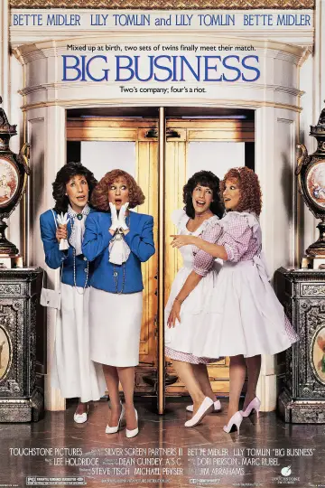 Poster to the movie "Big Business" #1585064