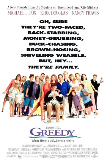 Poster to the movie "Greedy" #676270