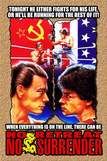 Poster to the movie "No Retreat, No Surrender" #127221