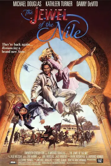 Poster to the movie "The Jewel of the Nile" #900258