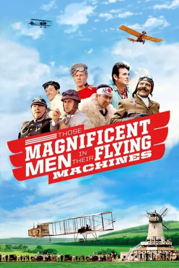 Poster to the movie "Those Magnificent Men in Their Flying Machines or How I Flew from London to Paris in 25 Hours 11 Minutes" #1035652