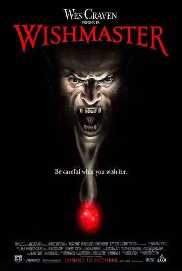 Poster to the movie "Wishmaster" #1003037
