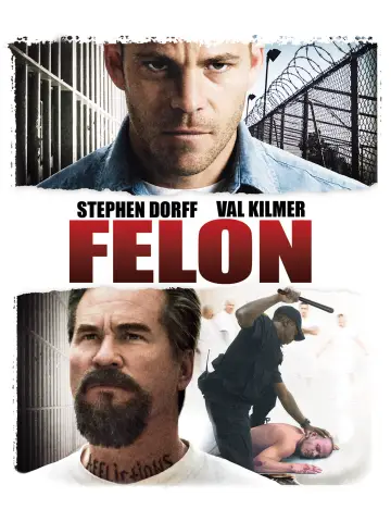 Poster to the movie "Felon" #765423