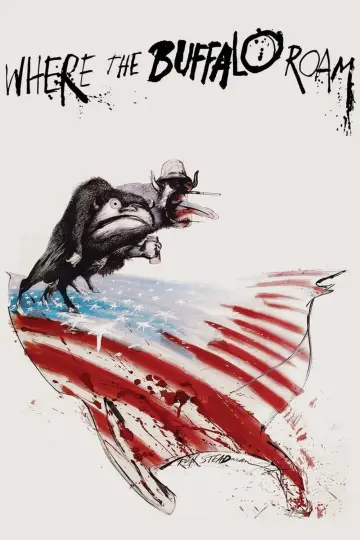 Poster to the movie "Where the Buffalo Roam" #1865156