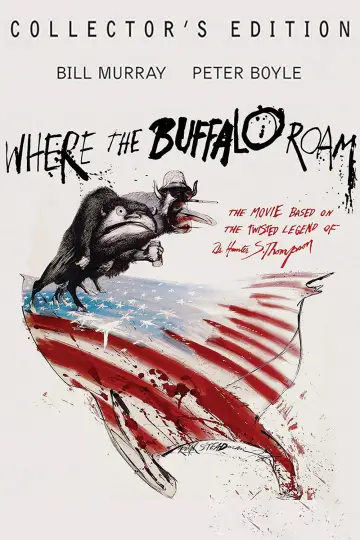 Poster to the movie "Where the Buffalo Roam" #1865161