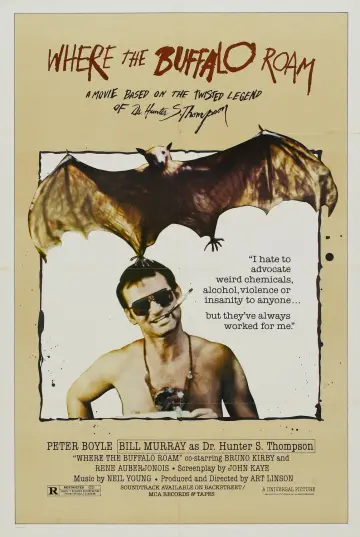 Poster to the movie "Where the Buffalo Roam" #1865166