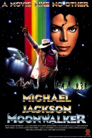 Poster to the movie "Moonwalker" #829535