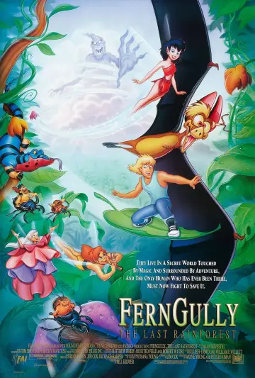 Poster to the movie "FernGully: The Last Rainforest" #1829522