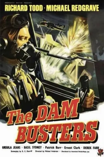 Poster to the movie "The Dam Busters" #1029456