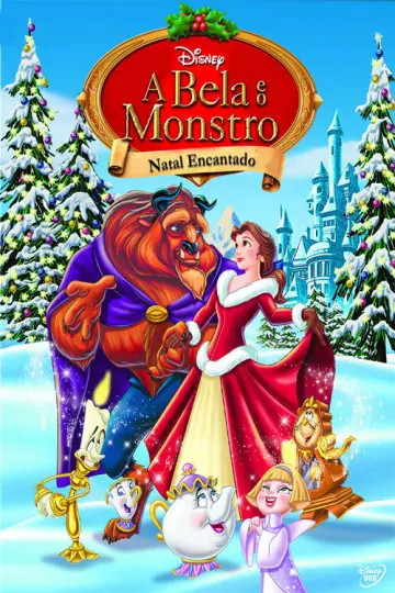 Poster to the movie "Beauty and the Beast: The Enchanted Christmas" #669344