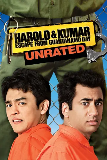 Poster to the movie "Harold & Kumar Escape from Guantanamo Bay" #87660