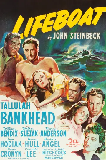 Poster to the movie "Lifeboat" #988223