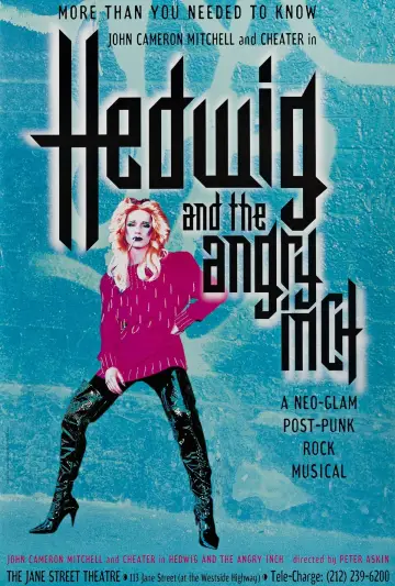 Poster to the movie "Hedwig and the Angry Inch" #987576