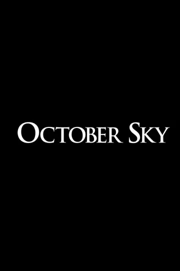 Poster to the movie "October Sky" #1737774