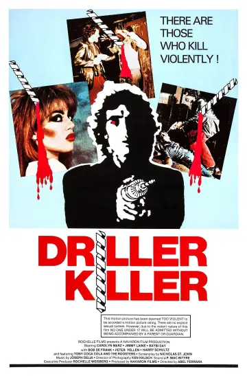 Poster to the movie "The Driller Killer" #1079746
