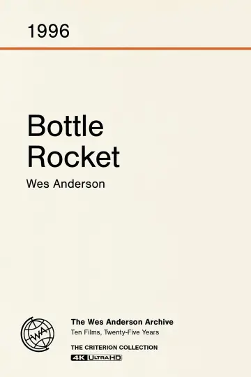Poster to the movie "Bottle Rocket" #697369