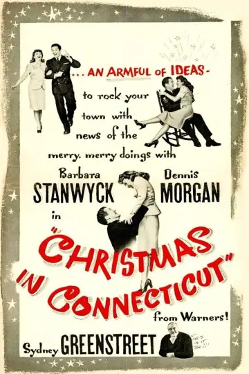 Poster to the movie "Christmas in Connecticut" #1186627