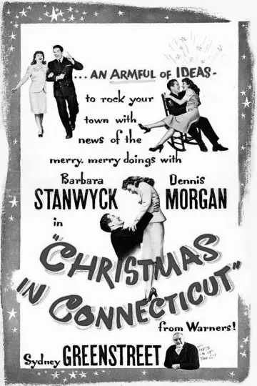 Poster to the movie "Christmas in Connecticut" #1186628