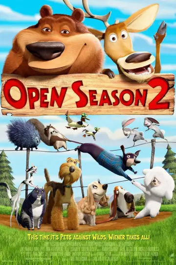 Poster to the movie "Open Season 2" #858142