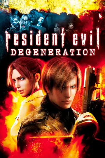 Poster to the movie "Resident Evil: Degeneration" #920715