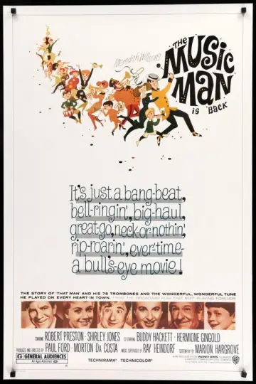 Poster to the movie "The Music Man" #1034251