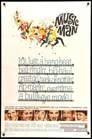 Poster to the movie "The Music Man" #1034259