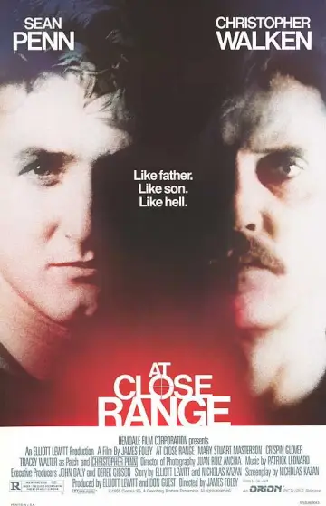 Poster to the movie "At Close Range" #1021009