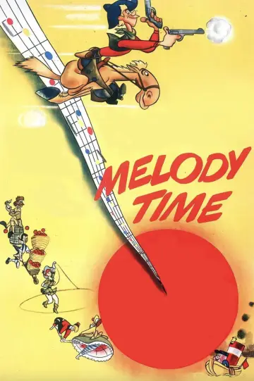 Poster to the movie "Melody Time" #1013206