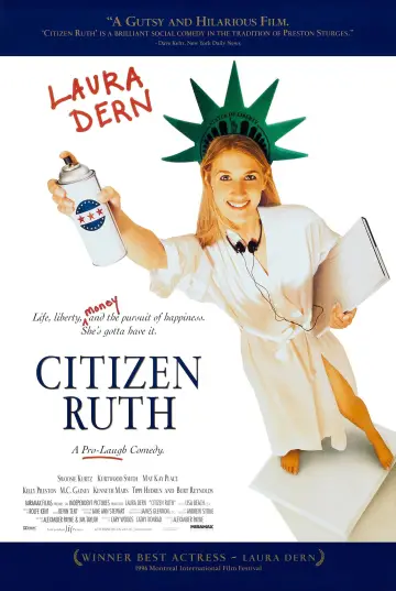 Poster to the movie "Citizen Ruth" #1103276