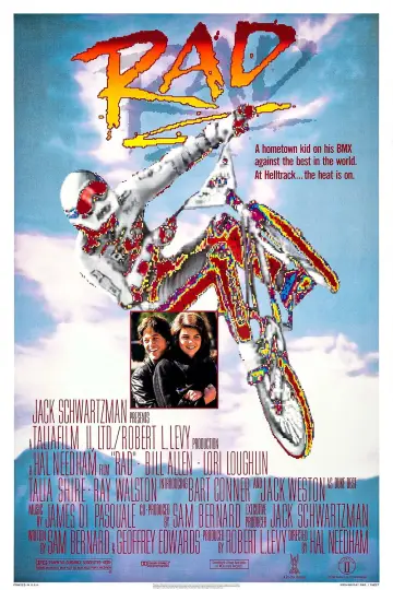 Poster to the movie "Rad" #1116956