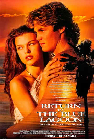 Poster to the movie "Return to the Blue Lagoon" #863577