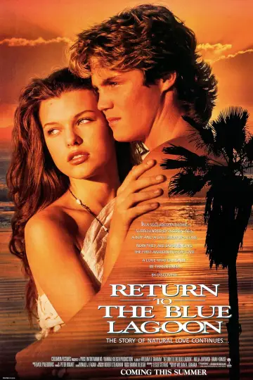 Poster to the movie "Return to the Blue Lagoon" #863578