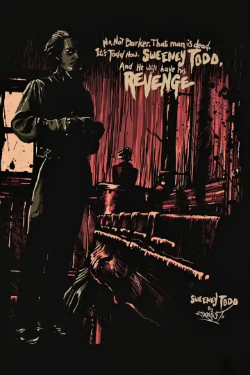 Poster to the movie "Sweeney Todd: The Demon Barber of Fleet Street" #1644784