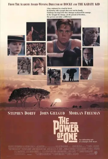 Poster to the movie "The Power of One" #1071400