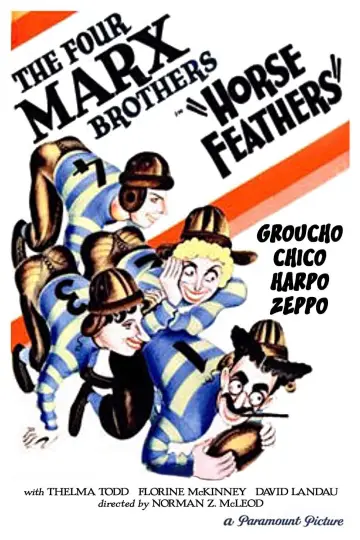 Poster to the movie "Horse Feathers" #1026572