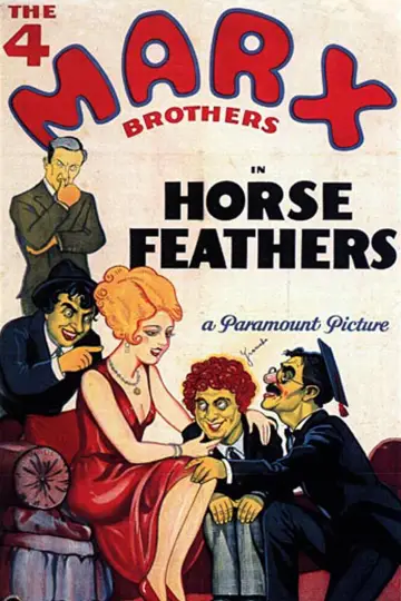Poster to the movie "Horse Feathers" #1026574