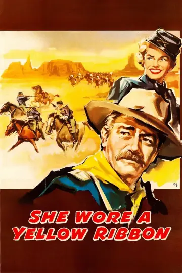 Poster to the movie "She Wore a Yellow Ribbon" #993606
