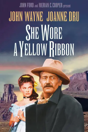 Poster to the movie "She Wore a Yellow Ribbon" #993610