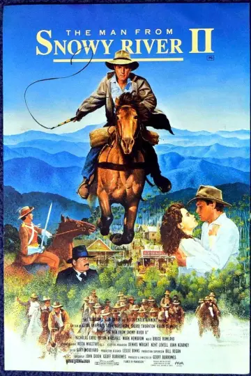 Poster to the movie "The Man From Snowy River II" #1139092